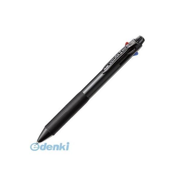 ぺんてる  BXC47A ０７ビクーニャＣ４ ブラック軸【１本】 4色ボールペン 07ビクーニャC4ブラック軸 Pentel | 