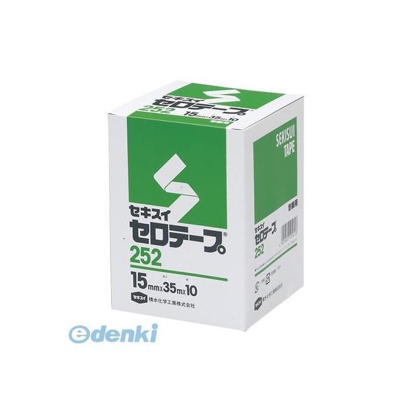 積水化学工業  C10BX02 15*35 ハコイリ セロテープ＃２５２Ｎ箱入１５ｍｍｘ３５ｍ【１０巻】 C10BX0215*35ハ | 