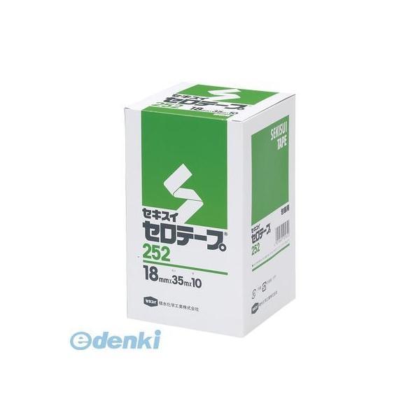 積水化学工業  C10BX03 18*35 ハコイリ セロテープ＃２５２Ｎ箱入１８ｍｍｘ３５ｍ【１０巻】 C10BX0318*35ハ | 