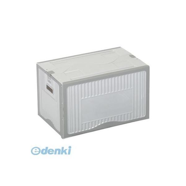 岐阜プラスチック工業  リスボックス５３Ｂ【１個】(LGY/GY) リスボックス５３Ｂ【１個】 コンテナボックス 折りたたみ 軽量 | 