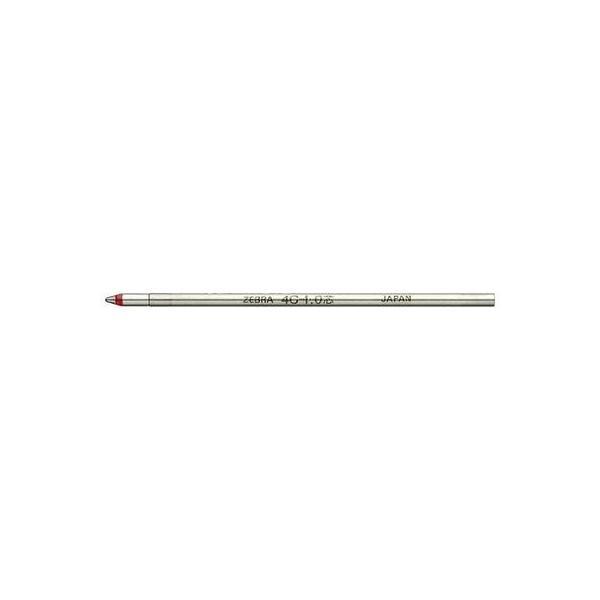 ゼブラ ZEBRA R4C10-R ４Ｃ−１．０芯 赤            R4C10R 油性ボールペン替芯 00070625 | 