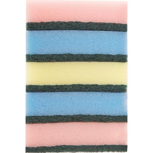 あすつく対応 「直送」 キクロン 101535 Hホームキッチンスポンジハード5P |  | 01