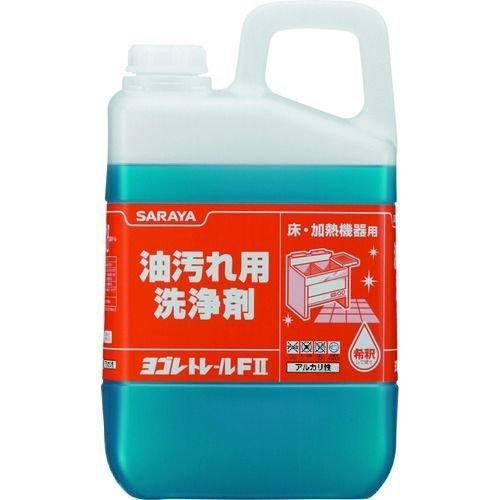 あすつく対応 「直送」 【個数：1個】 サラヤ 30833 厨房機器洗剤 油汚れ用洗浄剤 ヨゴレトレールＦ２ 容量３ｋｇ | 