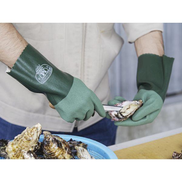 あすつく対応 「直送」 【個数：1個】 トウワコーポレーション  5662L ニトリルゴム手袋 耐油ハードロング ＬＬ |  | 04