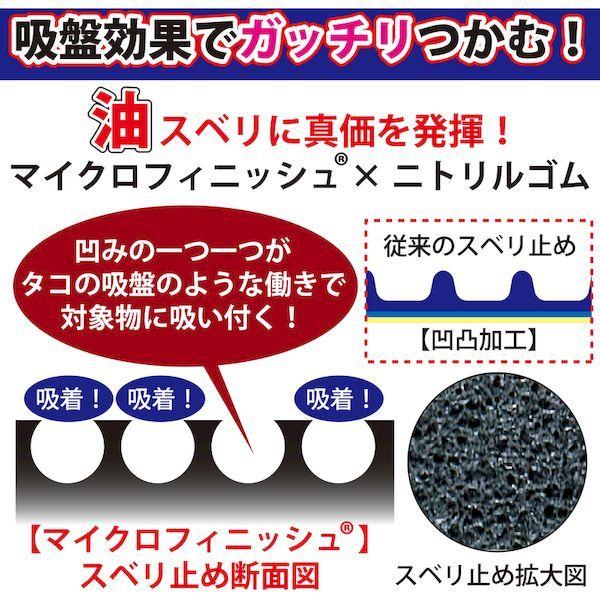 あすつく対応 「直送」 【個数：1個】 トウワコーポレーション  566L ニトリルゴム手袋 耐油ハードロング Ｌ |  | 02