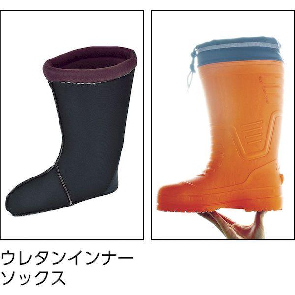 あすつく対応 「直送」 ジーベック  85712823L EVAめちゃ軽防寒長靴 85712 オレンジ 3L 85712-82-3L XEBEC | ジーベック | 01