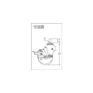 ハンマーキャスター 935BEAFR100M1226 クッションキャスターねじ込み旋回式ゴム車輪 １００ｍｍ 線径２．６ｍｍ ＳＰ付 |  | 02