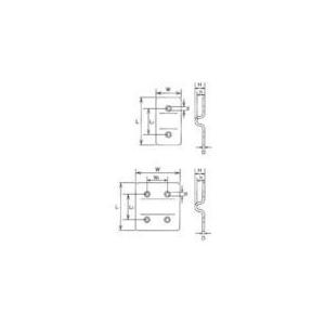 あすつく対応 「直送」 水本機械製作所 B830 アイプレート ステンレス ハンガープレート ３６ｍｍ×１８ｍｍ B-830 荷役工具 |  | 01