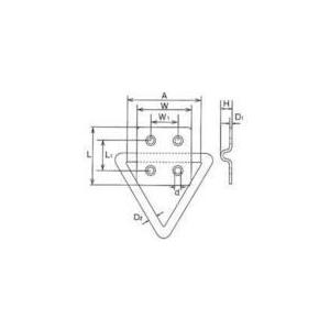 あすつく対応 「直送」 水本機械製作所  B856 ステンレス ハンガーユニットTR型 43mm×43mm B-856 HT-4 |  | 01