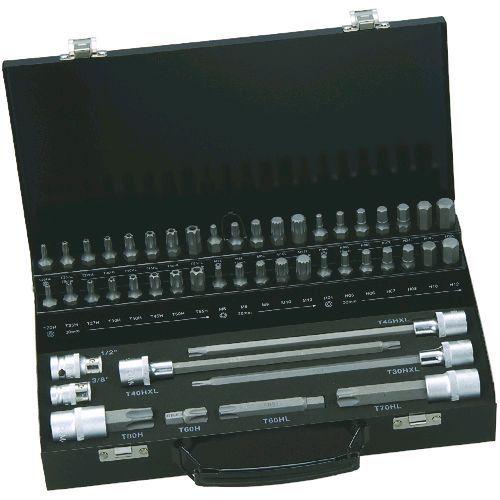 あすつく対応 「直送」 BE5049 車輌整備用工具セット ソケットビット＋ビット ４９本 | 