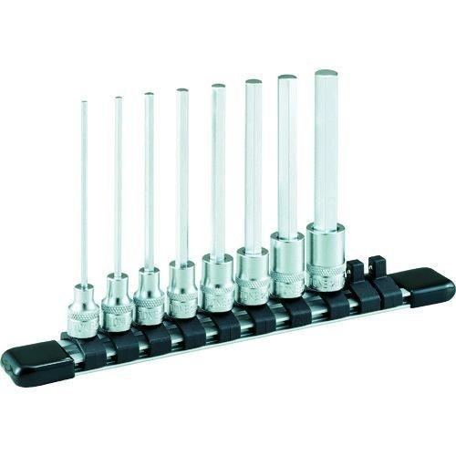 あすつく対応 「直送」 前田金属工業 ［HH208L］ ロングヘキサゴンソケットセット ホルダー付 ８ｐｃｓ 差込角６．３５ｍｍ トネ 1S 8pcsHH208L ビット | 