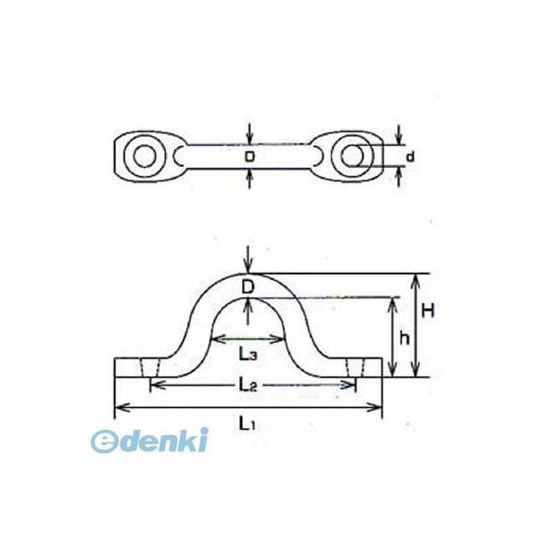 水本機械製作所 IS5 取手 ステンレス アイストラップ 線径５ｍｍ ピッチ４０ｍｍ IS-5 MIZUMOTO MACHINE |  | 01