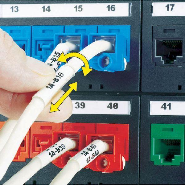 PANDUIT　 R100X150X1J　回転ラベル（B） あすつく対応 「直送」 パンドウイット R100X150X1J レーザープリンタ