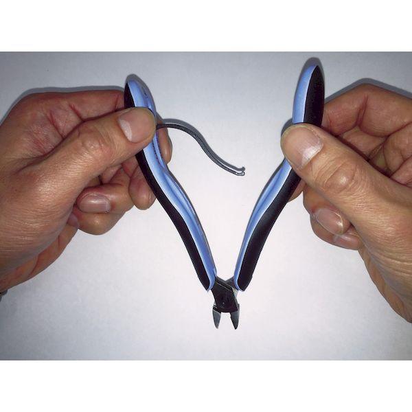 あすつく対応 「直送」 RX8160 電子斜めニッパー 銅線切断Φ０．４〜２．０ 全長１４７．０ｍｍ |  | 03