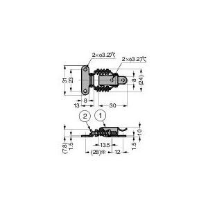 あすつく対応 「直送」 スガツネ工業  SCC30 １２００４０６９３ ＳＣＣ−３０オールステンレス鋼製キャッチクリップ SCC-30 |  | 03