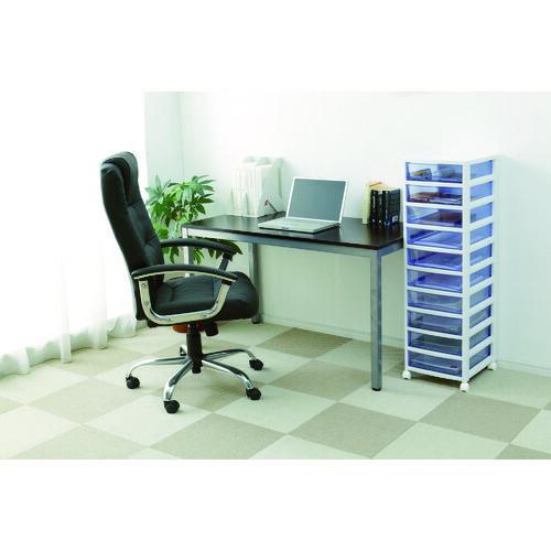 アイリスオーヤマ SCE1000BL 直送 代引不可 ２２１２７３ スーパークリアチェスト ホワイト／クリアブルー １０段タイプ IRIS SCE-1 |  | 02