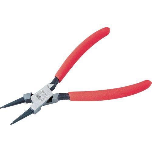 あすつく対応 「直送」 前田金属工業  SRPH125F スナップリングプライヤ ストレートタイプ 穴用 全長１４０ｍｍ リング使用範囲８〜２５ｍｍ | 