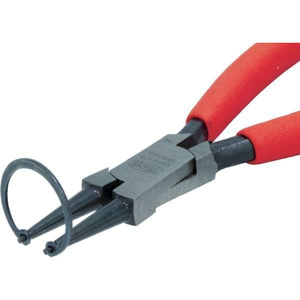 あすつく対応 「直送」 前田金属工業  SRPH125F スナップリングプライヤ ストレートタイプ 穴用 全長１４０ｍｍ リング使用範囲８〜２５ｍｍ |  | 02