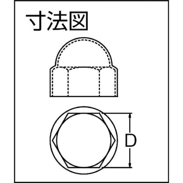 あすつく対応 「直送」 トラスコ中山  TPCM1210 ボルトナットキャップ ポリエチレン 白 Ｍ１２ １０個入 TRUSCO |  | 01