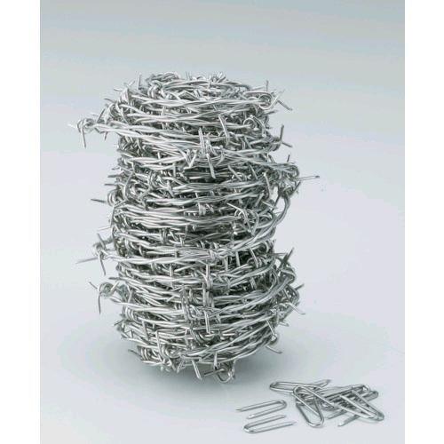 あすつく対応 「直送」 トラスコ中山  TSUW16100 有刺鉄線 ステンレス 1．6mmX100m TRUSCO | 