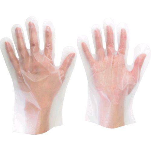 あすつく対応 「直送」 ミドリ安全 VERTE510NM ポリエチレン製ディスポ手袋 Ｍサイズ １００枚入 | 