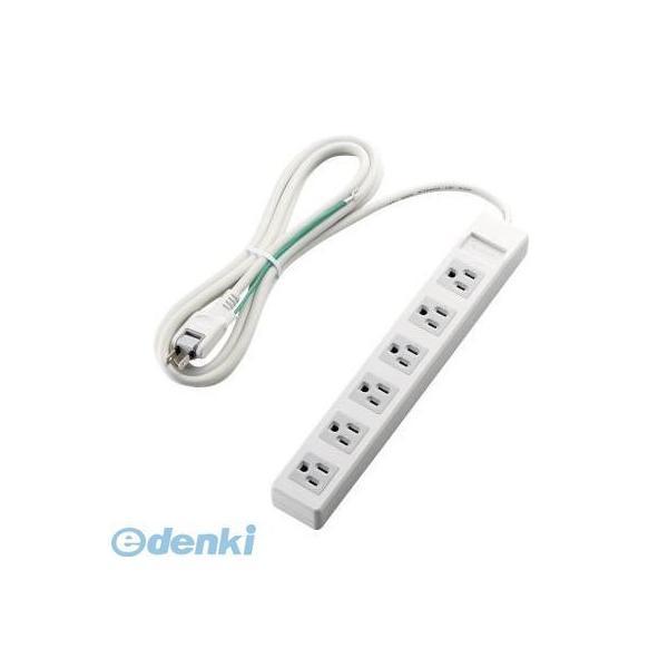 ELECOM エレコム T-T1A-3625WH 3ピンプラグ対応タップ TT1A3625WH | 