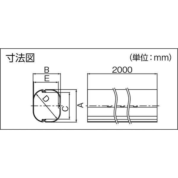 因幡電工 SD100I 直送 代引不可・他メーカー同梱不可 スリムダクトＳＤ SD-100-I アイボリー 配管化粧カバー 1 |  | 01