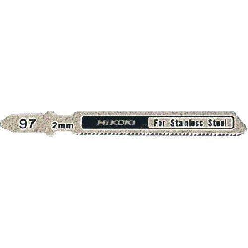 あすつく対応 「直送」 日立工機 00963400 ジグソーブレード ＮＯ．９７ ７７Ｌ ２１山 ５枚入り | 