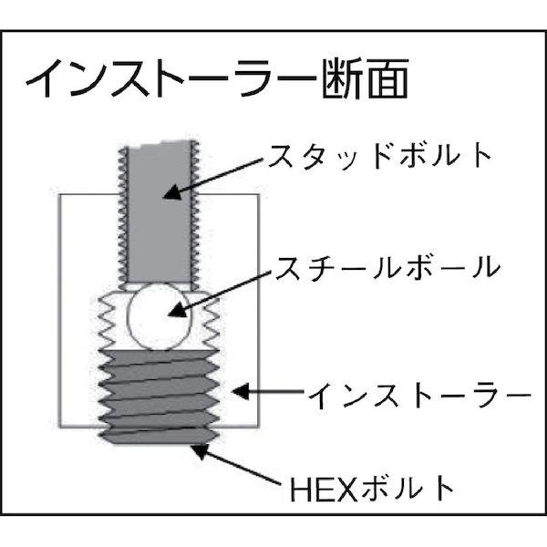 あすつく対応 「直送」 ワールドツール  2007000010334 スタッドボルトリムーブ＆インストーラー |  | 01