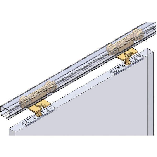 あすつく対応 「直送」 ＨＥＬＭ　ＨＥＬＬＡＳ  21HE4WHB ニコ ２１号ドアハンガー用 ベアリング複車 |  | 01