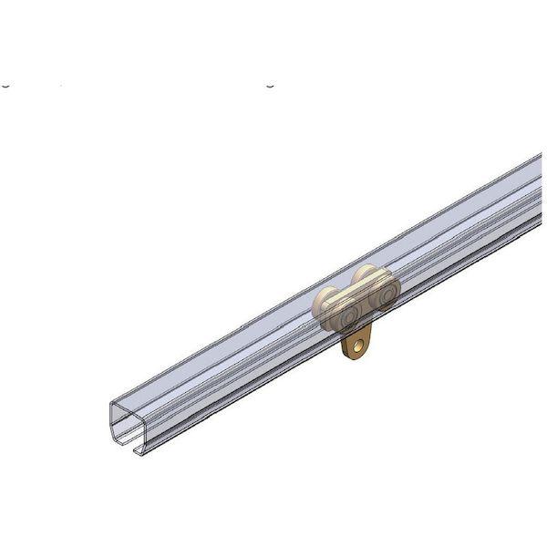 あすつく対応 「直送」 ＨＥＬＭ　ＨＥＬＬＡＳ  21HE4WHTR ニコ ２１号ドアハンガー用 トロリーハンガー 複車 |  | 01