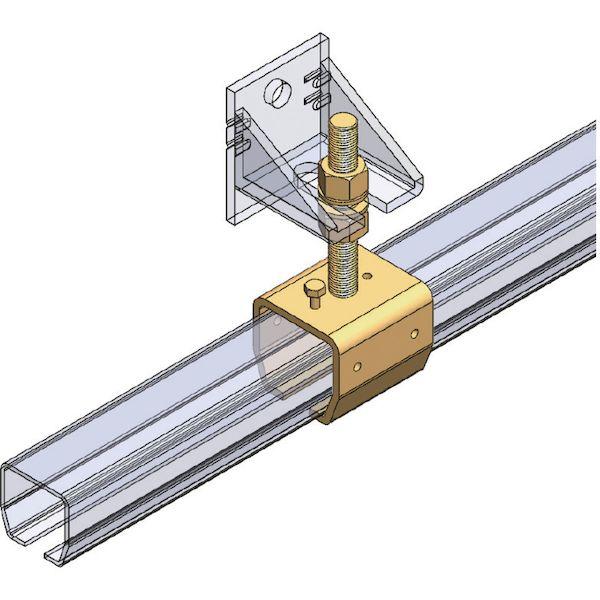 あすつく対応 「直送」 ＨＥＬＭ　ＨＥＬＬＡＳ  21HEBB ニコ ２１号ドアハンガー用 ボルト一連受 | ブランド登録なし | 01