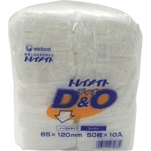 あすつく対応 「直送」 ユニチャーム  27068 トレイメイト Ｇトレイメイトディオ ６５×１２０ ５００枚入 | 