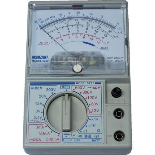 あすつく対応 「直送」 西澤電機計器製作所  522005 キットテスタ | 
