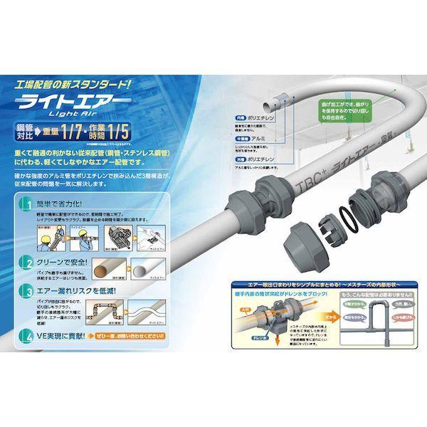 あすつく対応 「直送」 タブチ  AIR25M ライトエアー オスアダプター AIR25-M TABUCHI |  | 01