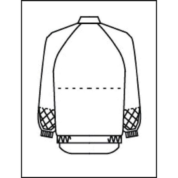 あすつく対応 「直送」 サンペックスイスト  CD6203L クールフリーデ男女兼用長袖ジャンパー サックス ３Ｌ | ブランド登録なし | 01