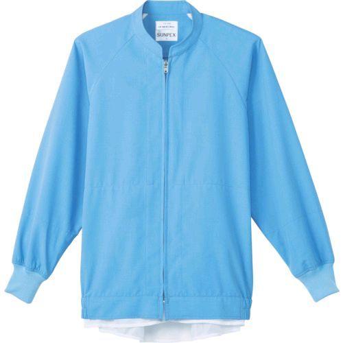 あすつく対応 「直送」 サンペックスイスト  CD620LL クールフリーデ男女兼用長袖ジャンパー サックス ＬＬ | ブランド登録なし