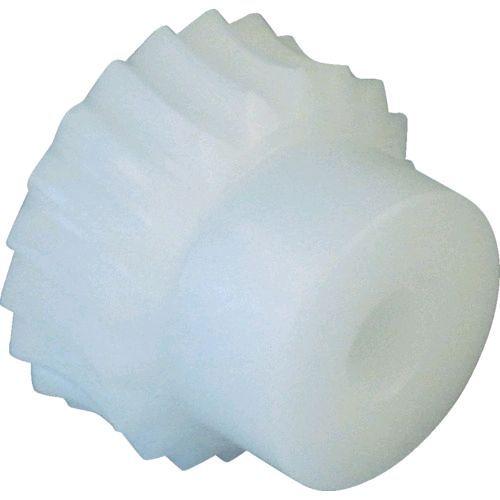 あすつく対応 「直送」 協育歯車工業 G1D60MR1 ウォームホイール Ｇ１Ｄ６０−Ｒ１ モジュール１．０ ポリアセタール 白 ブッシュなし | 