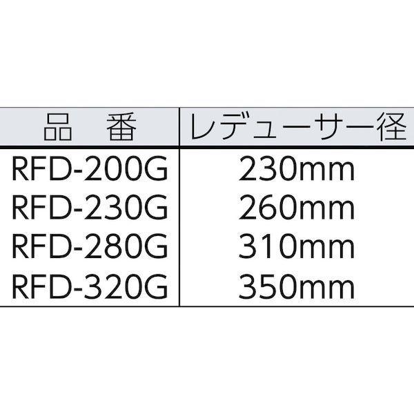 あすつく対応 「直送」 トラスコ中山 RFD230G フレキシブルダクト不燃タイプ Φ２３０Ｘ長さ５ｍ | ブランド登録なし | 01