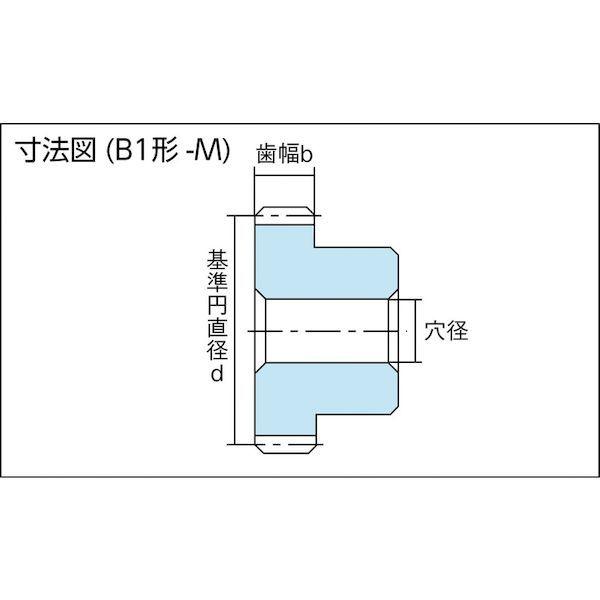 あすつく対応 「直送」 協育歯車工業  S1S40BM0608 KG 平歯車 モジュール1．0 S45C B1形 | ブランド登録なし | 01
