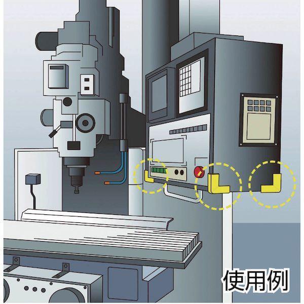あすつく対応 「直送」 トラスコ中山  TAC76YS 安心クッション コーナー用 油面接着 極細 １個入 グリーン |  | 02