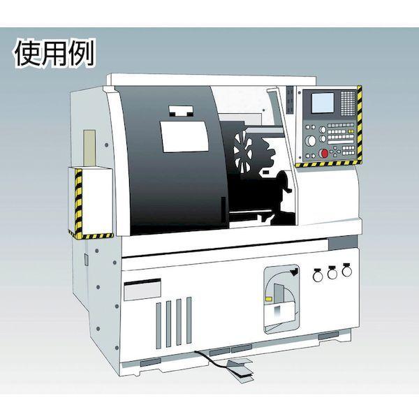 トラスコ中山  TAC99YS 安心クッションＬ字型 油面接着仕様 大 黒・黄 １本入り TAC-99YS |  | 02