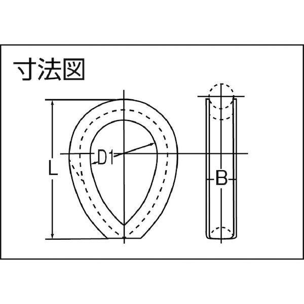 あすつく対応 「直送」 トラスコ中山  TAT06 鍛造Ａ型シンブル ６ｍｍ TAT-06 tr-7592531 |  | 01