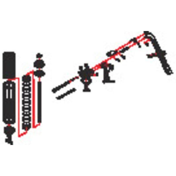 あすつく対応 「直送」 トラスコ中山  TGS400W003 グリスガンＴＧＳ−４００Ｗ用 プランジャーハンドル 1111 | ブランド登録なし | 01