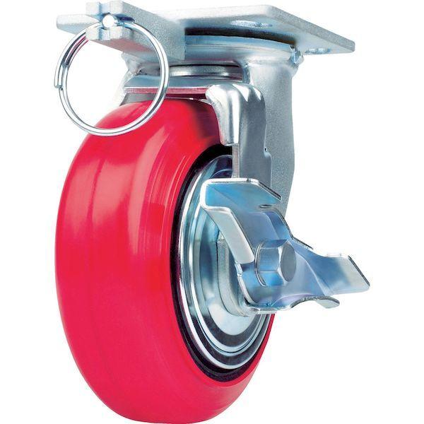 あすつく対応 「直送」 ＳＡＭＳＯＮＧ　ＣＡＳＴＥＲ TP6650PCITGTLB 重荷重用キャスター 自在ストッパー付 耐湿ウレタン車１２５ｍｍ |  | 01