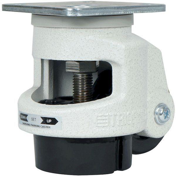 あすつく対応 「直送」 ＳＡＭＳＯＮＧ　ＣＡＳＴＥＲ TPYJ120F パーキングキャスター 自在 ナイロン車輪 ７４ｍｍ | ブランド登録なし | 03