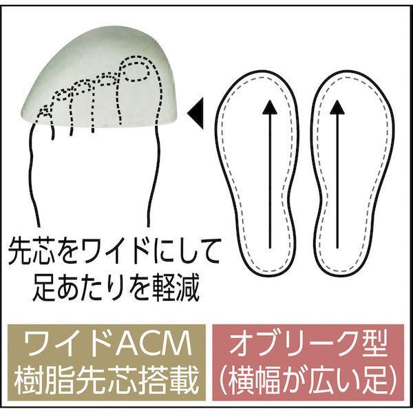 あすつく対応 「直送」 シモン  WS11BKS25.5 安全靴 短靴 ＷＳ１１黒静電靴 ２５．５ｃｍ |  | 03