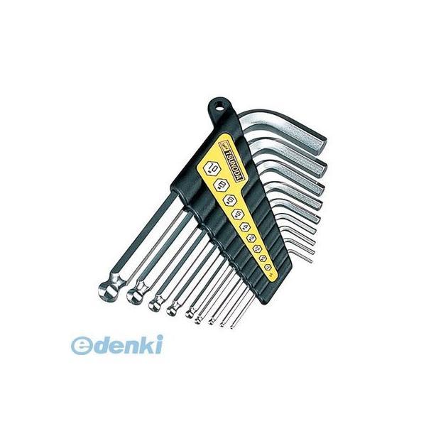 【個数：1個】ツノダ（TSUNODA）  BS-Aセット 標準タイプ ボールポイント六角棒レンチ 9本セット BSAセット | 