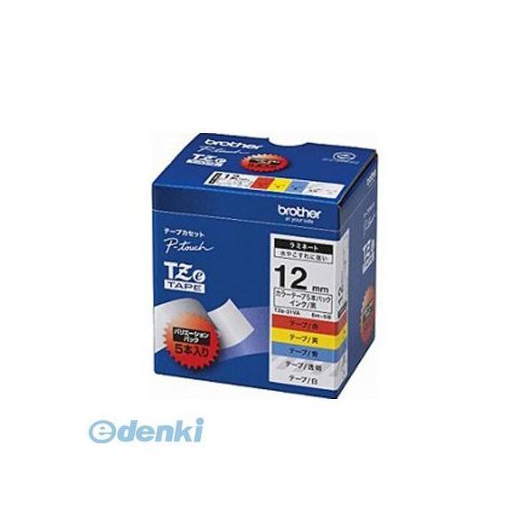 ブラザー販売 TZE-31VA ＴＺテープ １２ｍｍ ５本入 TZE31VA ラミネートテープ Tラミネートテープ | 