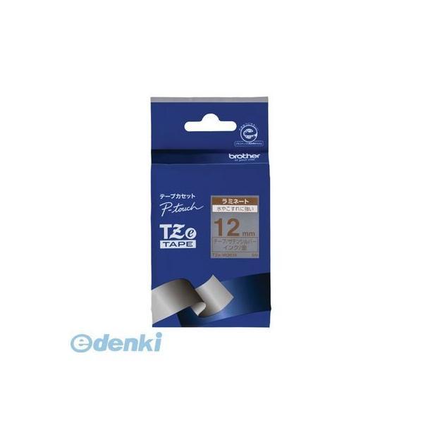 ブラザー販売 TZE-MQ934 ピータッチテープ１２ｍｍおしゃれテープ TZEMQ934 ラミネートテープ サテンシルバー | 